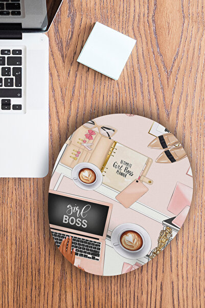 Ormira Konsept Girl Boss Temalı Baskılı Mouse Pad