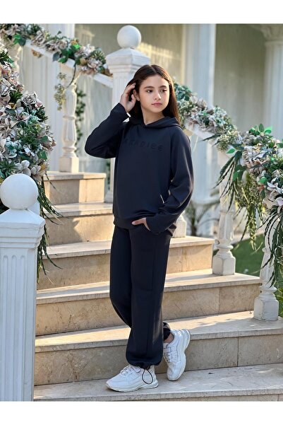 Yavrumsa Hooded Waiter Boy Girl Tracksuit Set