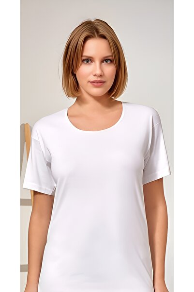 Berrak Ribana Yarım Kollu 6'lı Kadın Atlet