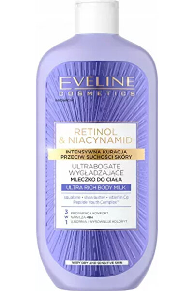 Eveline Cosmetics Retinol & Niacinamide Ultra Rich Body Milk - Dry skin