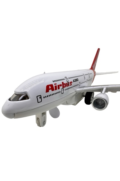 JPT Airbus A380 Metal Plane Model with Lights & Sound