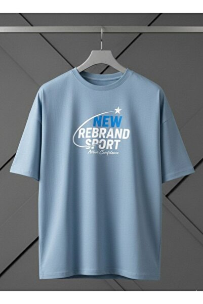 REBRAND T-Shirt Crew Neck Printed Unisex Oversize