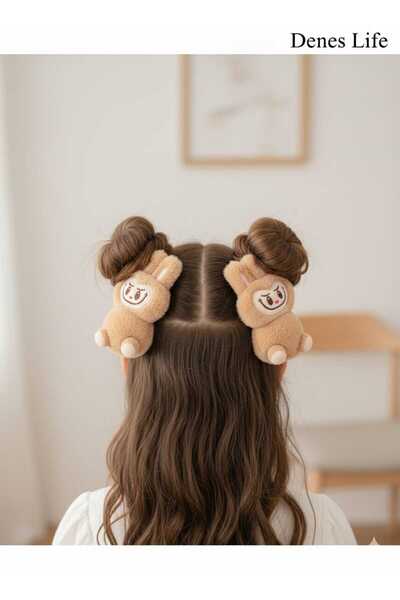 DenEs Life Labubu 2-Pack Plush Figure Toy Buckle