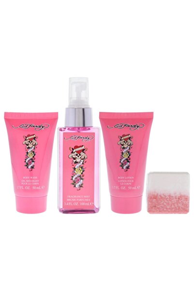 Ed Hardy Set Ed Hardy: Ed Hardy, Spray parfumat, Pentru femei, 50 ml + Ed Har...