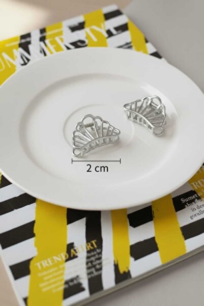 GÜLPEŞE 2 Pack Minimal Geometric Metal Latch Buckle