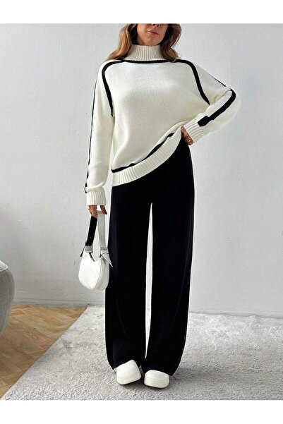 TOFAN TRİKO Triko Takim Şeri̇t Detayli