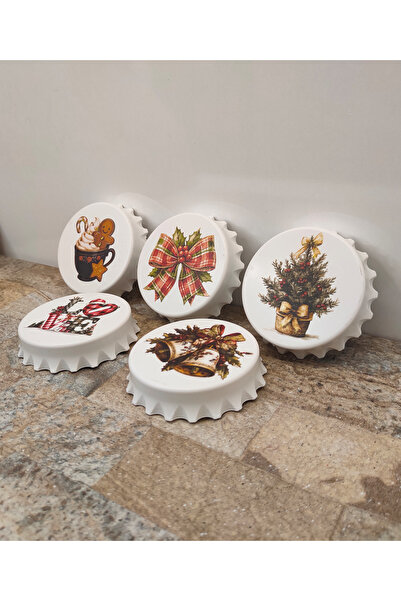 OBİDEV Yılbaşı Desenli Magnet Seti