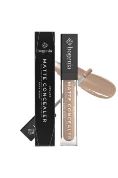 Bogenia خافي عيوب مخملي غير لامع من بوجينيا، BG620.008/بيج داكن