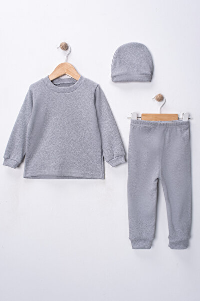 DIMPLE BABY Bereli 3 Piece Organic Cotton Flexible Baby Set