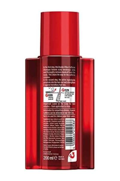 Avalon Organics Al-Baysin Double Effect Caffeine Shampoo - Anti-Dandruff & Hair Loss for Men - 200 ml