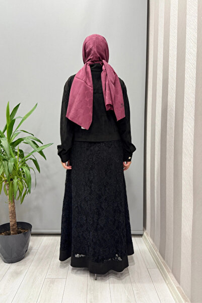 clande Skirt Suit Black 4008-2009