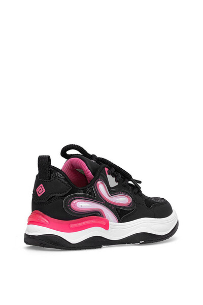 pepino Filet Black-Pink Girls' Sneaker Fk25-1990