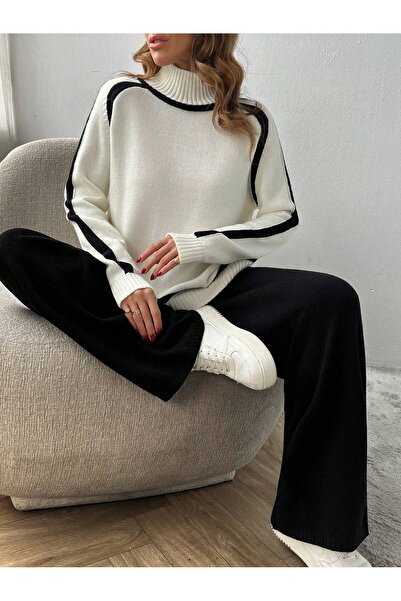 TOFAN TRİKO Triko Takim Şeri̇t Detayli