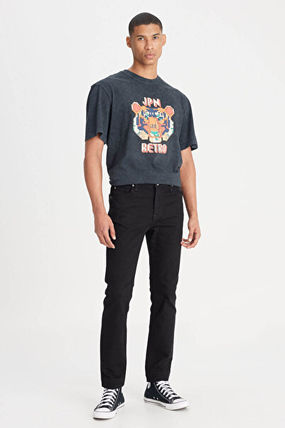 Lee L701 Rider Slim Black Men's Jeans L701016Ae