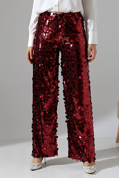 Thil Women's Coin Sequin Stylish Pants