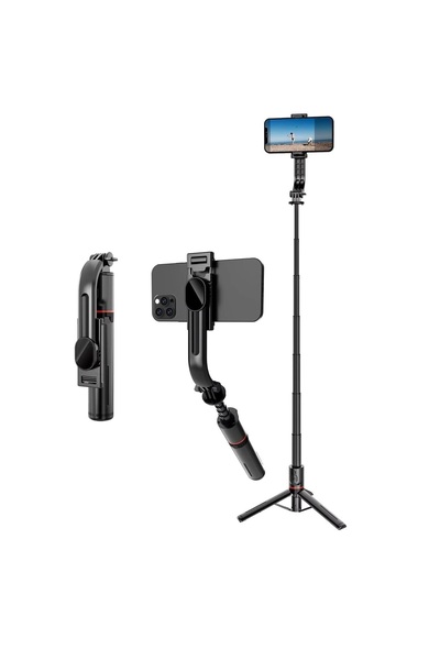 Hobimtek T16 Selfie Çubuğu Uzaktan Kumandalı 106 Cm Tripod Özçekim Alüminyum ...