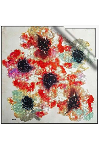 Aker وشاح حرير تيفيل 7948-912