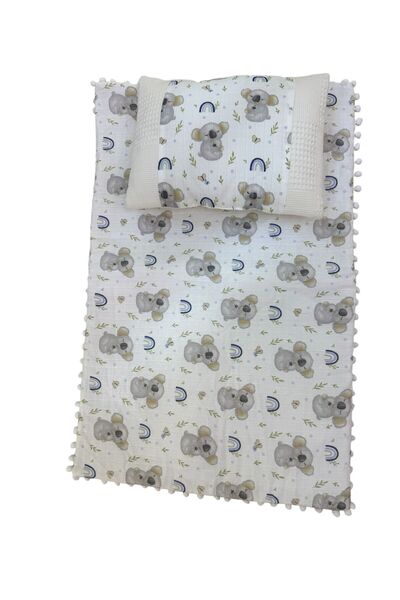 Butik Center Baby Diaper Changing Set 2-Piece | Padded Cushion Set | Four Seasons Use