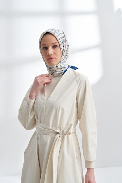 ARMANDA Premium Serisi Orbis Desen %100 Twill İpek Eşarp Desenli İpek Eşarp S...