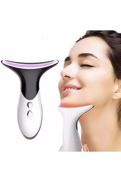 Unbranded/Generic Skin Care 3 Colors Vibrating Face and Neck Massager Device