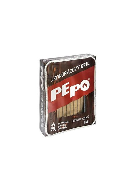 Strend Pro Disposable grill with tray and charcoal, Pepo