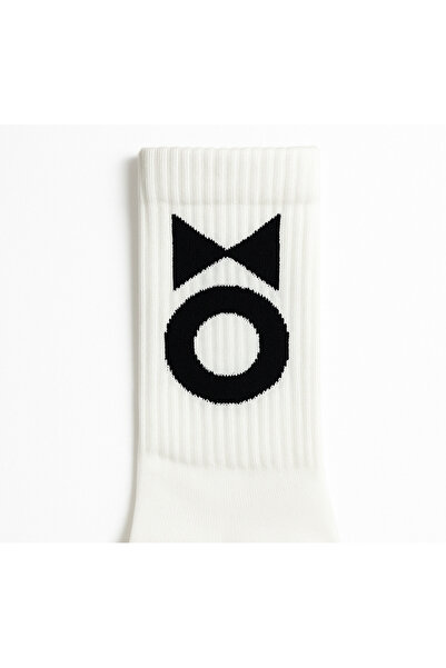 Murat Çorap 6-Piece Off-White Women's Sneaker Socks – Matches Any Combination, Stylish, Cotton and Comfortable (36-40)