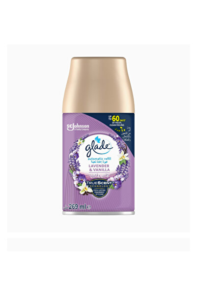 Glade Automatic Spray Refill Lavender & Vanilla Air Freshener, For Up To 60 Days, 269ml