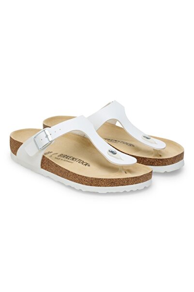 Birkenstock Women's Gizeh Birko-Flor White