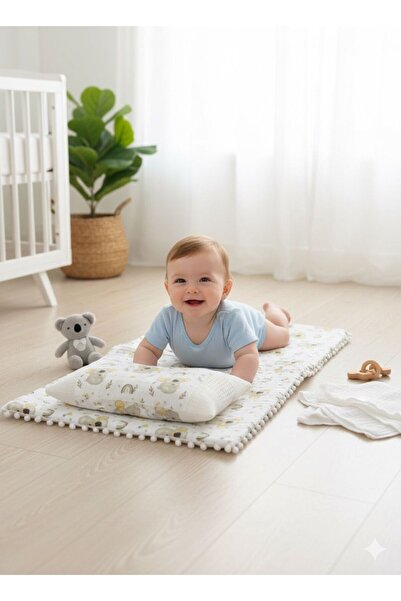 Butik Center Baby Diaper Changing Set 2-Piece | Padded Cushion Set | Four Seasons Use