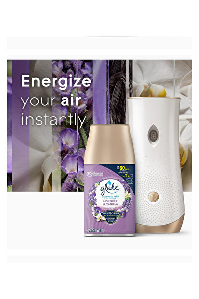 Glade Automatic Spray Refill Lavender & Vanilla Air Freshener, For Up To 60 Days, 269ml