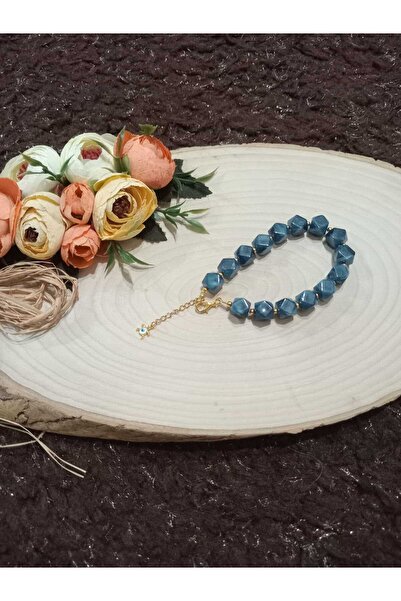 golden takış أساور خرز مربعة الشكل