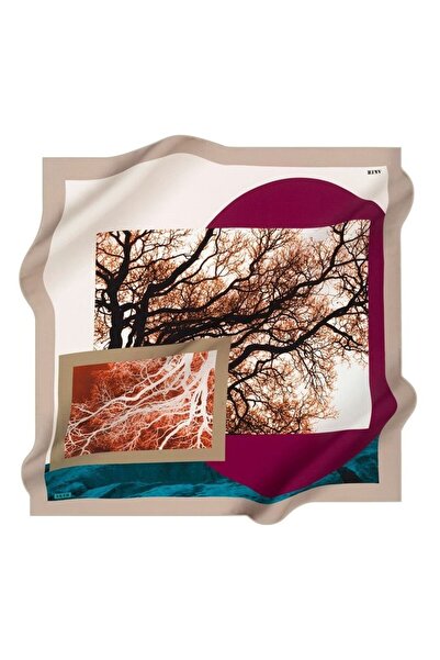 Aker وشاح حرير تيفيل 8442-932