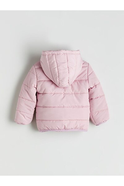 LC Waikiki Lcw Eco Hooded Long Sleeve Girl's Puffer Jacket