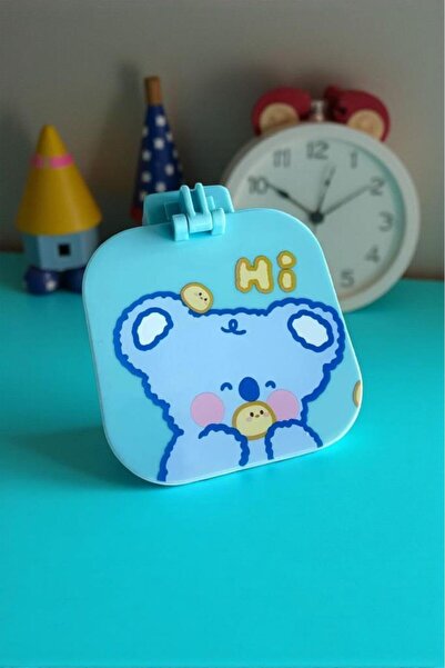 Valmont Accessories Turkuaz Renk Tarak / Ayna Seti, Kız Çocukları İçin Doğum Günü Hediyesi