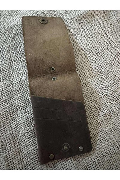 Herşey Nota 💼 100% Genuine Leather Minimal Wallet – Suitable for Women & Men