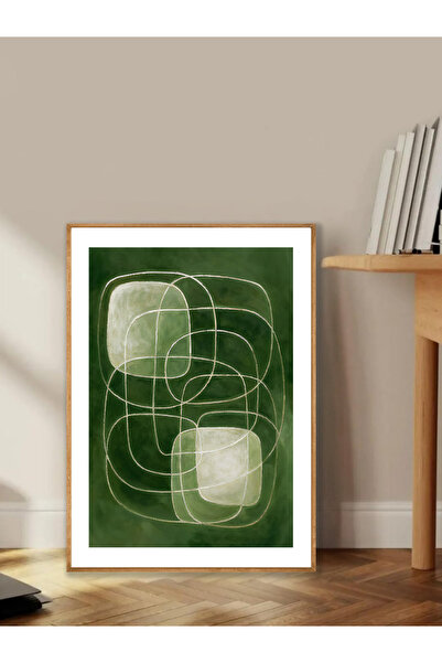 woodhomeworks Ένα τεμάχιο Διακόσμηση γραφείου σαλονιού ζωγραφική Vrynt