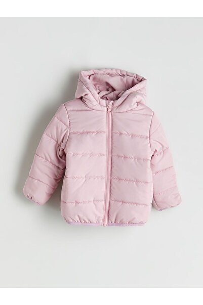 LC Waikiki Lcw Eco Hooded Long Sleeve Girl's Puffer Jacket