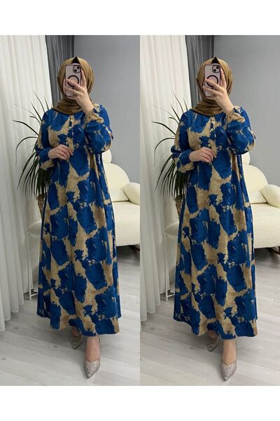 Blackmods KARİN KUMAŞ TESETTÜR ELBİSE