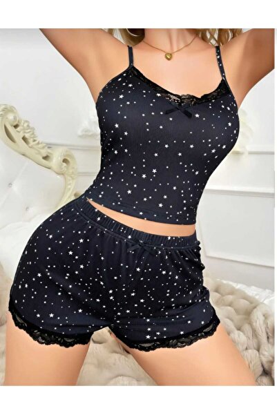 iç ahenk 100 % PAMUKLU YAZLIK RAHAT TERLETMEZ ŞORTLU BABYDOLL PENYE GECE ELBİ...