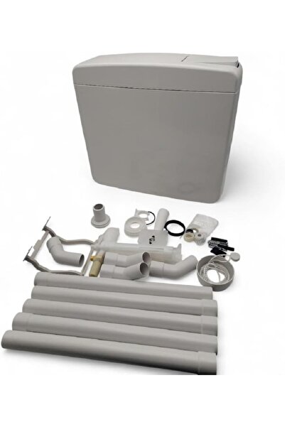 Generic Luxury Arabic-German Toilet Cistern Tank – Durable, Water-Efficient, White