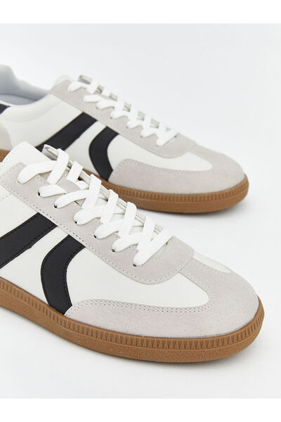 LC Waikiki Sparkling Selections from Shining Store | Men's Leather Look Sneakers