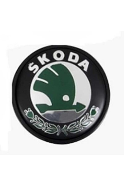 Skoda Capac roată 56mm Verde