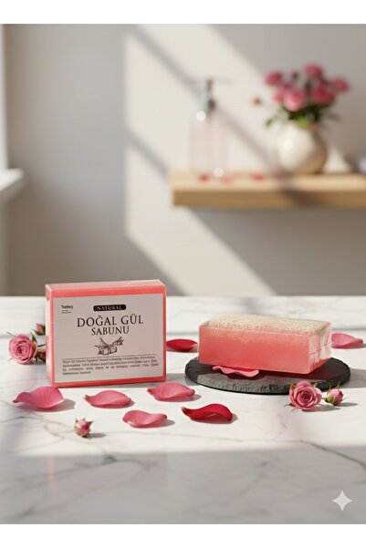 TRİTEX Rose Soap with Natural Pumpkin Fiber 120 Gr