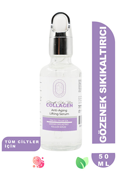 HANZADE HANIM Gözenek Karşıtı Kolejen Serum, Hyaluronic Acid, Vitamin B5, Vit...