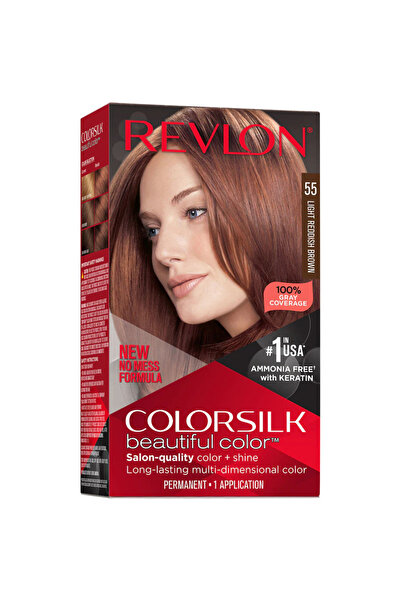 Revlon Professional Revlon ColorSilk Hair Dye 55 Light Reddish Brown