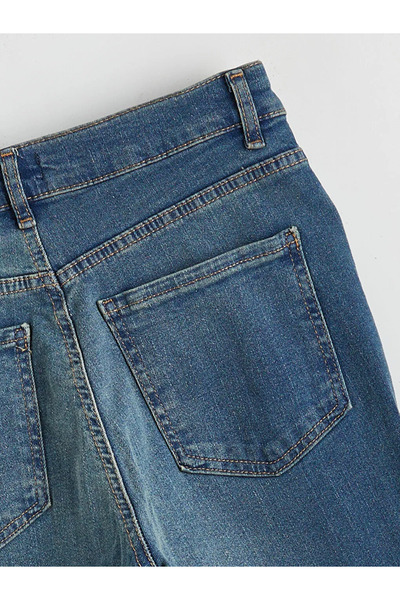 LC Waikiki Lcw jeans indigo mars flare women's jean pants