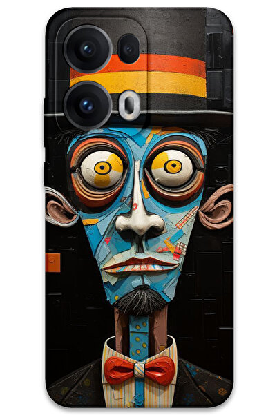 MRCİLETİSİM غطاء خلفي لهاتف أوبو رينو 13 برو 5G بنمط عالي الدقة مطبوع - صراخ ...