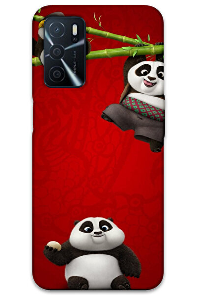 MRCİLETİSİM غطاء خلفي لهاتف اوبو A16 بنمط HD مطبوع - باندا