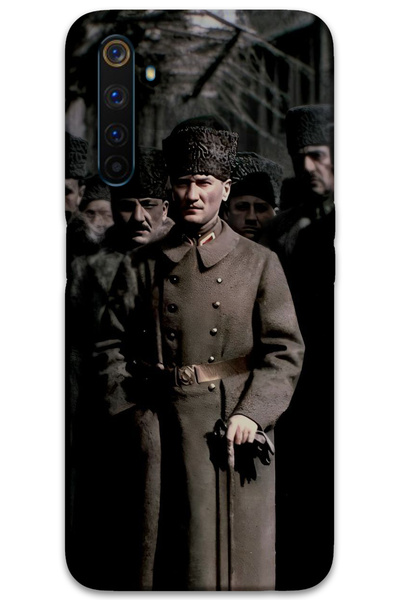 MRCİLETİSİM غطاء خلفي لهاتف Realme 6 Pro بنمط HD مطبوع - غطاء خلفي - أتاتورك ...