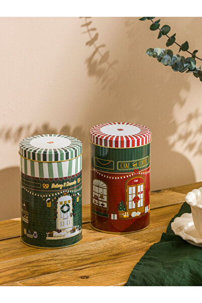 LC Waikiki Sparkling Choices from Shining Store | Christmas Themed Storage Container Set of 2